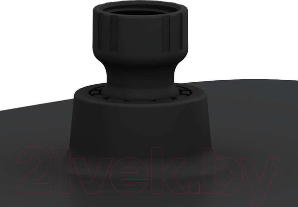 Изображение товара Лейка верхнего душа Damixa Scandinavian Pure 936050300 (черный)