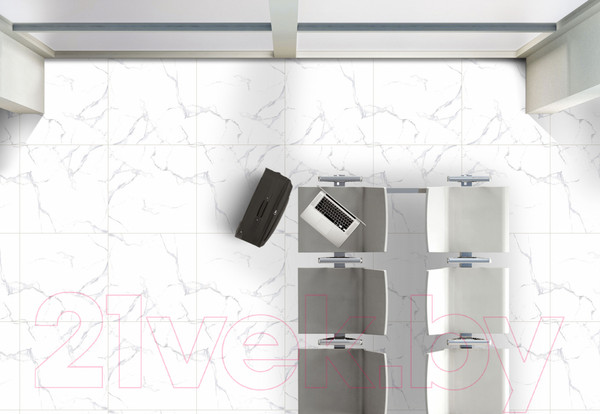 Изображение товара Плитка Netto Gres White Marble Matt (600x1200)