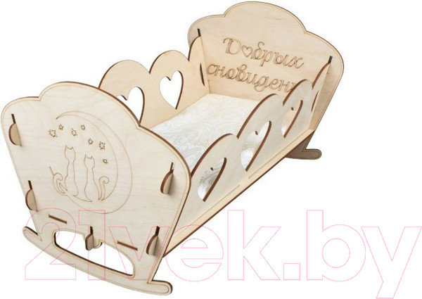 Изображение товара Аксессуар для куклы Leader Toys Good Dreams Cat Кроватка / 11292