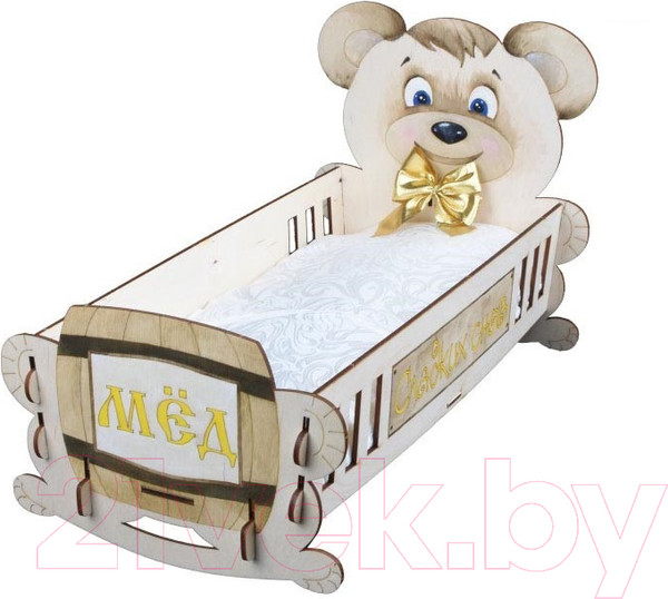Изображение товара Аксессуар для куклы Leader Toys Honey Bear Кроватка / 11592