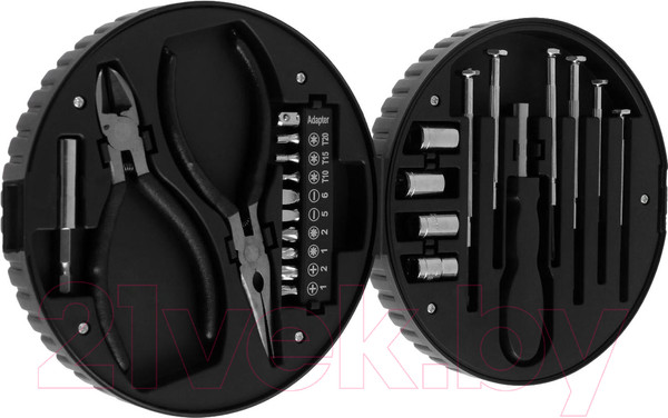 Изображение товара Универсальный набор инструментов Tundra Колесо / 5084187 (24пр)