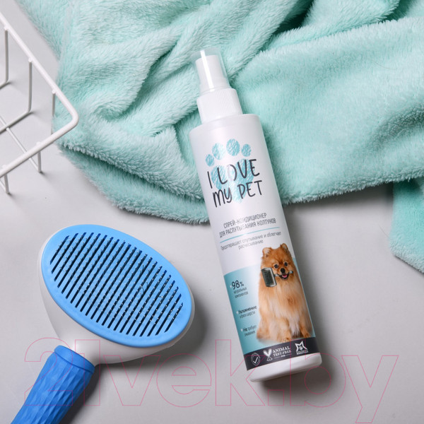 Изображение товара Кондиционер для животных I Love My Pet Спрей для распутывания колтунов (250мл)