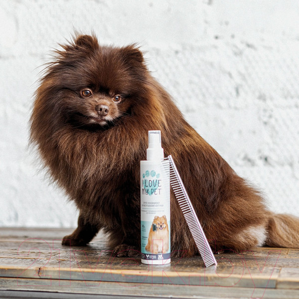 Изображение товара Кондиционер для животных I Love My Pet Спрей для распутывания колтунов (250мл)