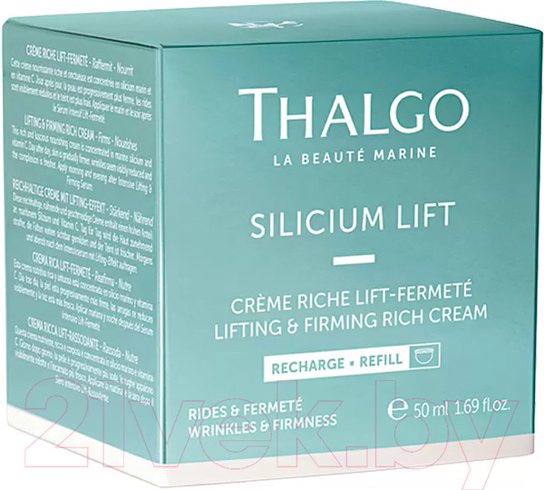 Изображение товара Крем для лица Thalgo Silicium Lift Подтягивающий и Укрепляющий Насыщенный (50мл, сменный блок)