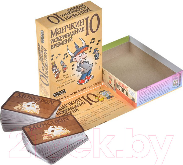 Изображение товара Дополнение к настольной игре Мир Хобби Манчкин 10. Искривляние времени / 915710