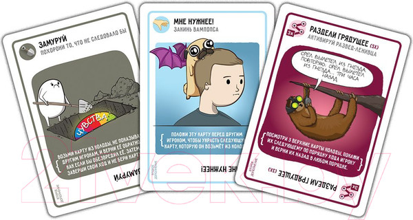 Изображение товара Дополнение к настольной игре Мир Хобби Взрывные котята. Лающие котята / 915635