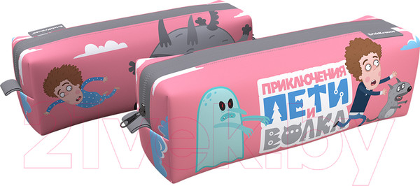 Изображение товара Пенал Erich Krause Приключения Пети и Волка. Полет / 60194