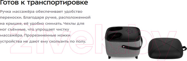 Изображение товара Массажер электронный Kitfort KT-2968-1 (черный)