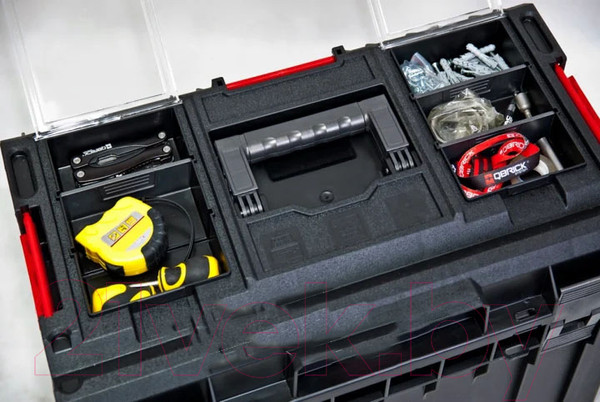 Изображение товара Ящик для инструментов QBrick System One 350 Profi 2.0 / SKRQ350P2CZAPG001 (черный)