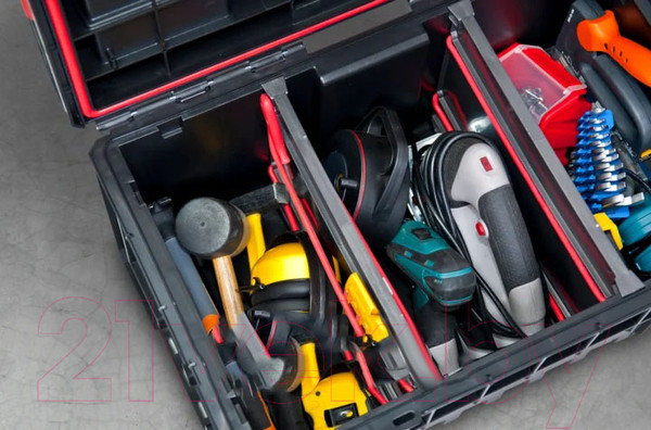 Изображение товара Ящик для инструментов QBrick System One 350 Profi 2.0 / SKRQ350P2CZAPG001 (черный)