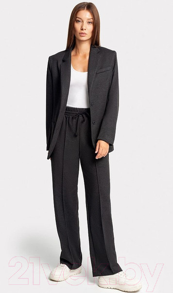 Изображение товара Штаны Mark Formelle 182488 (р.164/170-90, темно-серая фактура)