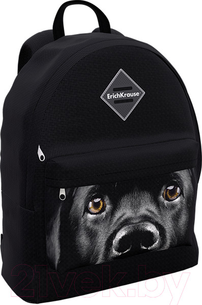 Изображение товара Школьный рюкзак Erich Krause EasyLine 17L Black Dog / 60324
