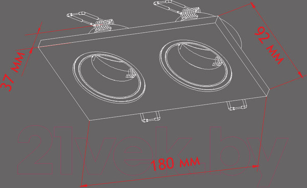 Изображение товара Точечный светильник Truenergy 21241