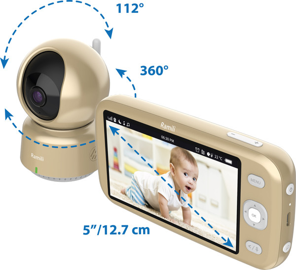 Изображение товара Видеоняня Ramili Baby RV1600X3