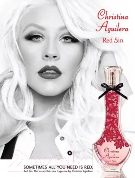 Изображение товара Парфюмерная вода Christina Aguilera Red Sin (15мл)