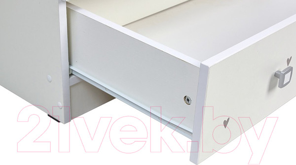 Изображение товара Комод пеленальный Фея Коала 1580 / 0001041.9.17 (белый)