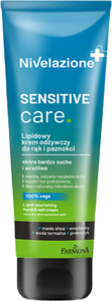 Изображение товара Крем для рук Farmona Nivelazione Sensitive Care Липидный питательный для рук и ногтей (100мл)