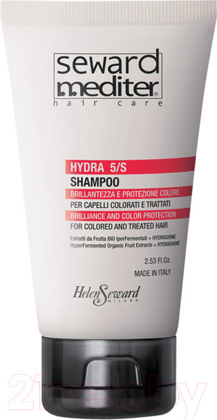 Изображение товара Шампунь для волос Helen Seward Mediter Hydra Shampoo Блеск и защита цвета (75мл)