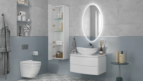 Изображение товара Тумба для ванной Vigo Luna 800-0-2