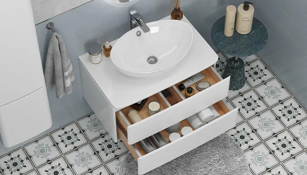 Изображение товара Тумба для ванной Vigo Luna 800-0-2