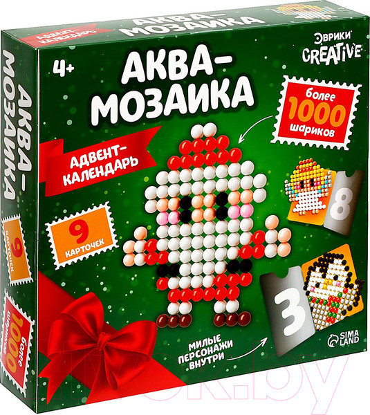 Изображение товара Адвент-календарь Эврики Дед Мороз / 9603094