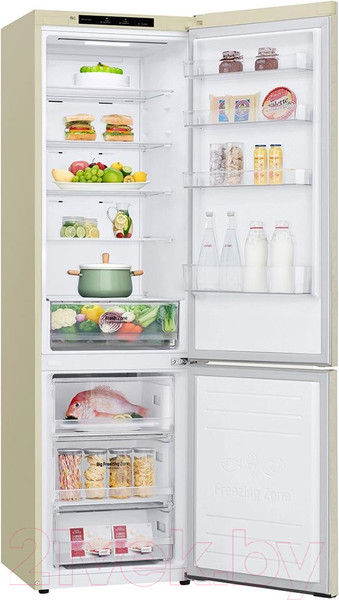 Изображение товара Холодильник с морозильником LG GC-B509SECL