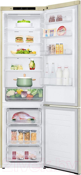 Изображение товара Холодильник с морозильником LG GC-B509SECL