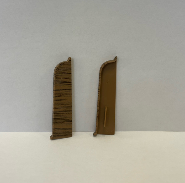 Изображение товара Заглушка для плинтуса Arbiton Vigo 60 Дуб Темный 12 (2шт, флоупак)