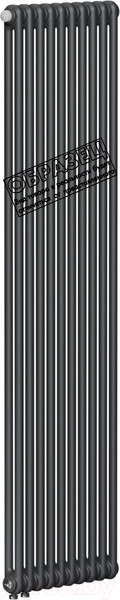 Изображение товара Радиатор стальной Rifar Tubog 2180-10-D1 (нижнее подключение, антрацит)