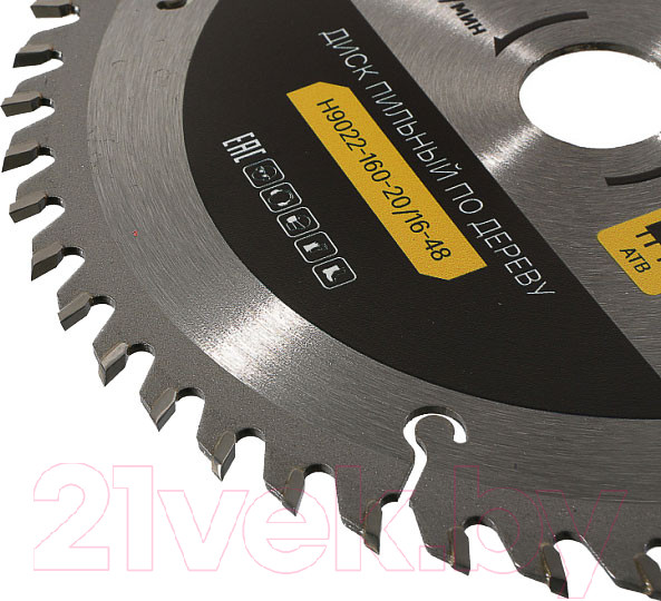 Изображение товара Пильный диск Hanskonner H9022-160-20/16-48