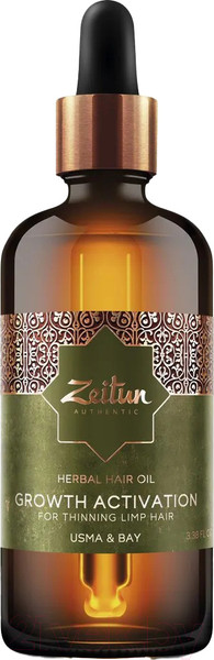 Изображение товара Масло для волос Zeitun Для роста волос с усьмой (100мл)