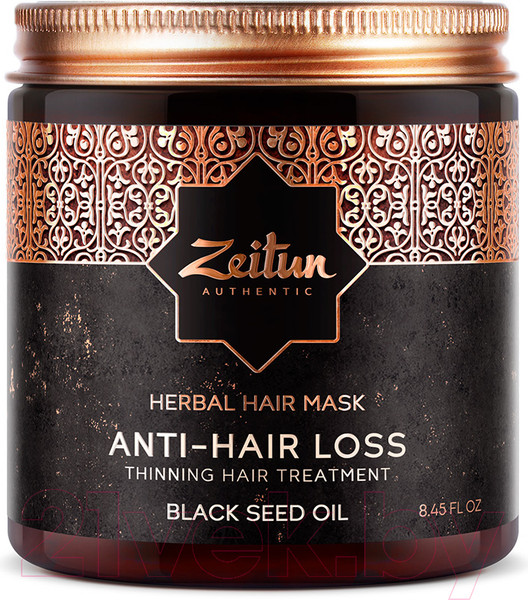 Изображение товара Маска для волос Zeitun Укрепляющая против выпадения волос с маслом черного тмина (250мл)