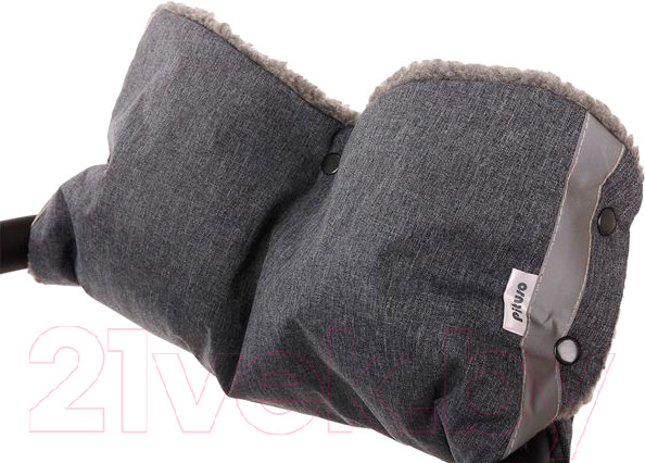 Изображение товара Муфта для коляски Pituso Р062 (серый меланж)