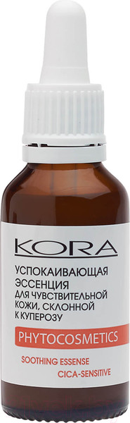 Изображение товара Эссенция для лица Kora Успокаивающая для чувствительной кожи склонной к куперозу (30мл)