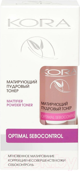 Изображение товара Тонер для лица Kora Матирующий пудровый (55мл)