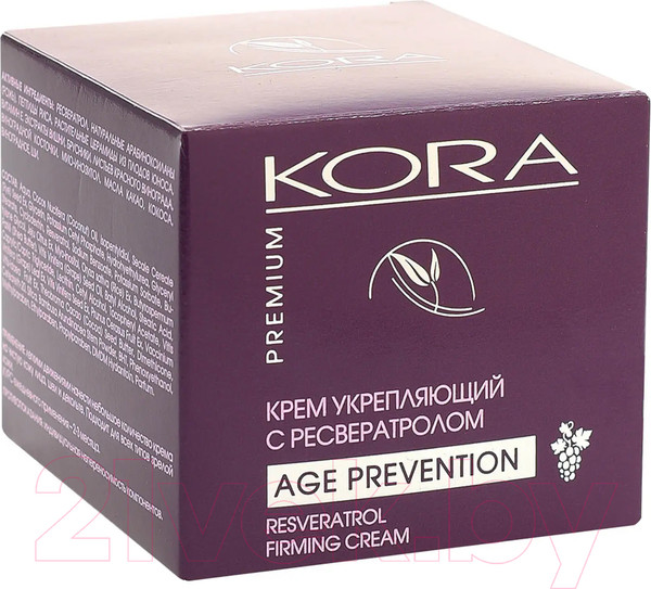 Изображение товара Крем для лица Kora Укрепляющий с ресвератролом (50мл)