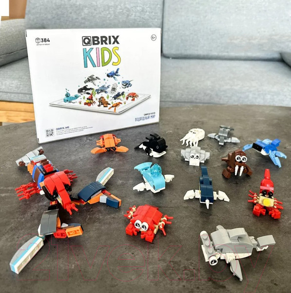Изображение товара Конструктор QBRIX Kids Подводный мир