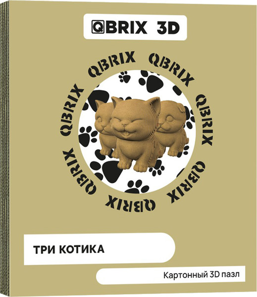 Изображение товара Конструктор QBRIX Три котика