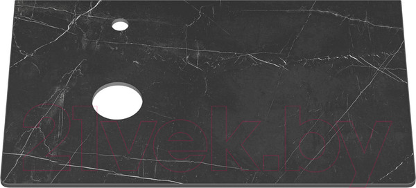Изображение товара Столешница для тумбы в ванную Misty Роял 80 / VS03-80 (черный)