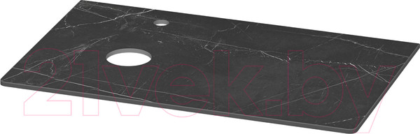 Изображение товара Столешница для тумбы в ванную Misty Роял 80 / VS03-80 (черный)