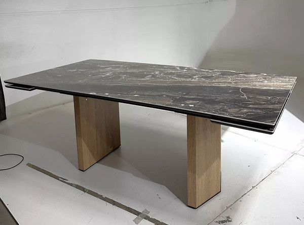 Изображение товара Обеденный стол M-City Моцарт 200 / 480M05402 (Amadeus Polished/дуб монтана)