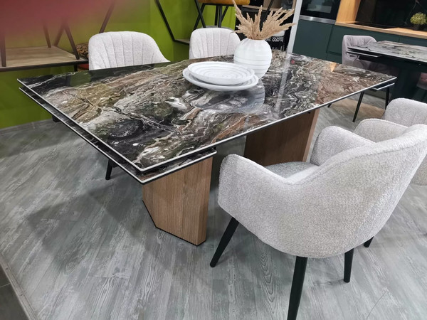 Изображение товара Обеденный стол M-City Моцарт 200 / 480M05402 (Amadeus Polished/дуб монтана)