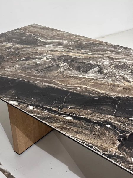 Изображение товара Обеденный стол M-City Моцарт 200 / 480M05402 (Amadeus Polished/дуб монтана)