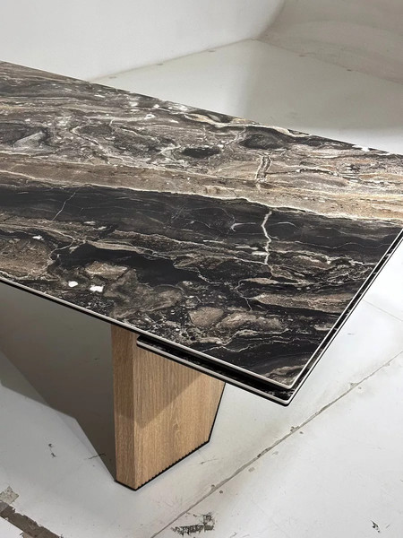 Изображение товара Обеденный стол M-City Моцарт 200 / 480M05402 (Amadeus Polished/дуб монтана)