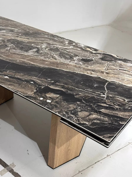 Изображение товара Обеденный стол M-City Моцарт 200 / 480M05402 (Amadeus Polished/дуб монтана)