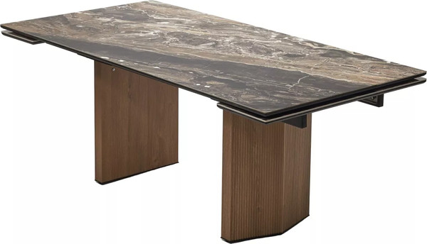 Изображение товара Обеденный стол M-City Моцарт 200 / 480M05402 (Amadeus Polished/дуб монтана)