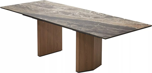 Изображение товара Обеденный стол M-City Моцарт 200 / 480M05402 (Amadeus Polished/дуб монтана)