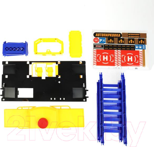 Изображение товара Паркинг игрушечный Технодрайв Автопарковка 3 машины / 1012I173-R
