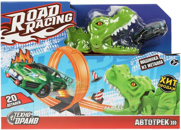 Изображение товара Автотрек гоночный Технодрайв Петля 360 1 машинка / Z441-H06195-R