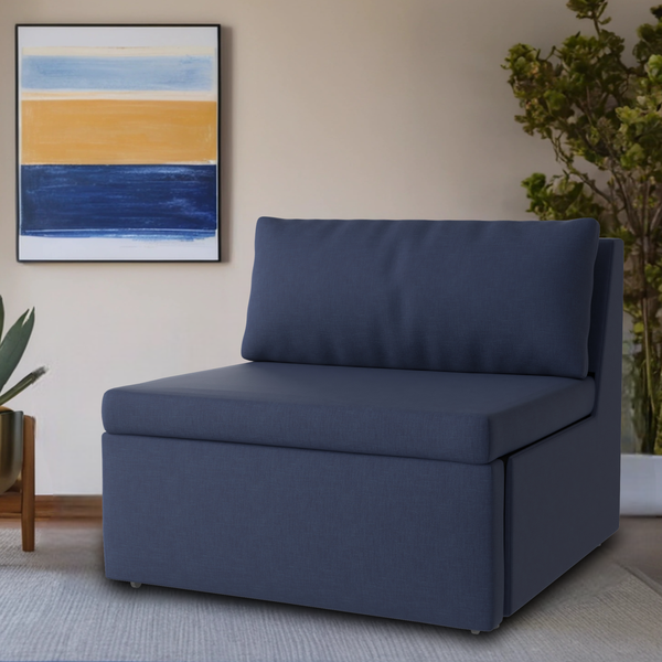 Изображение товара Кресло-кровать Mio Tesoro Такка Fotel 80 Z/F Malmo 79 (Blue)